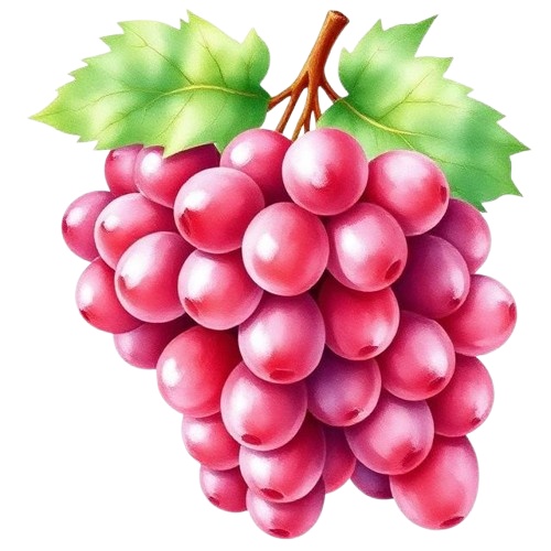 赤い果物(Canva作成)