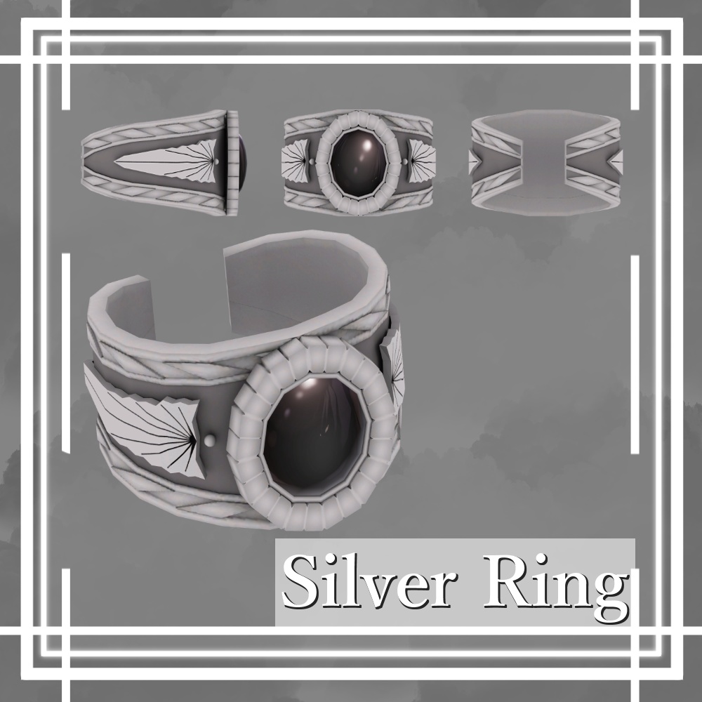 silverring/シルバーリング（オニキス）
