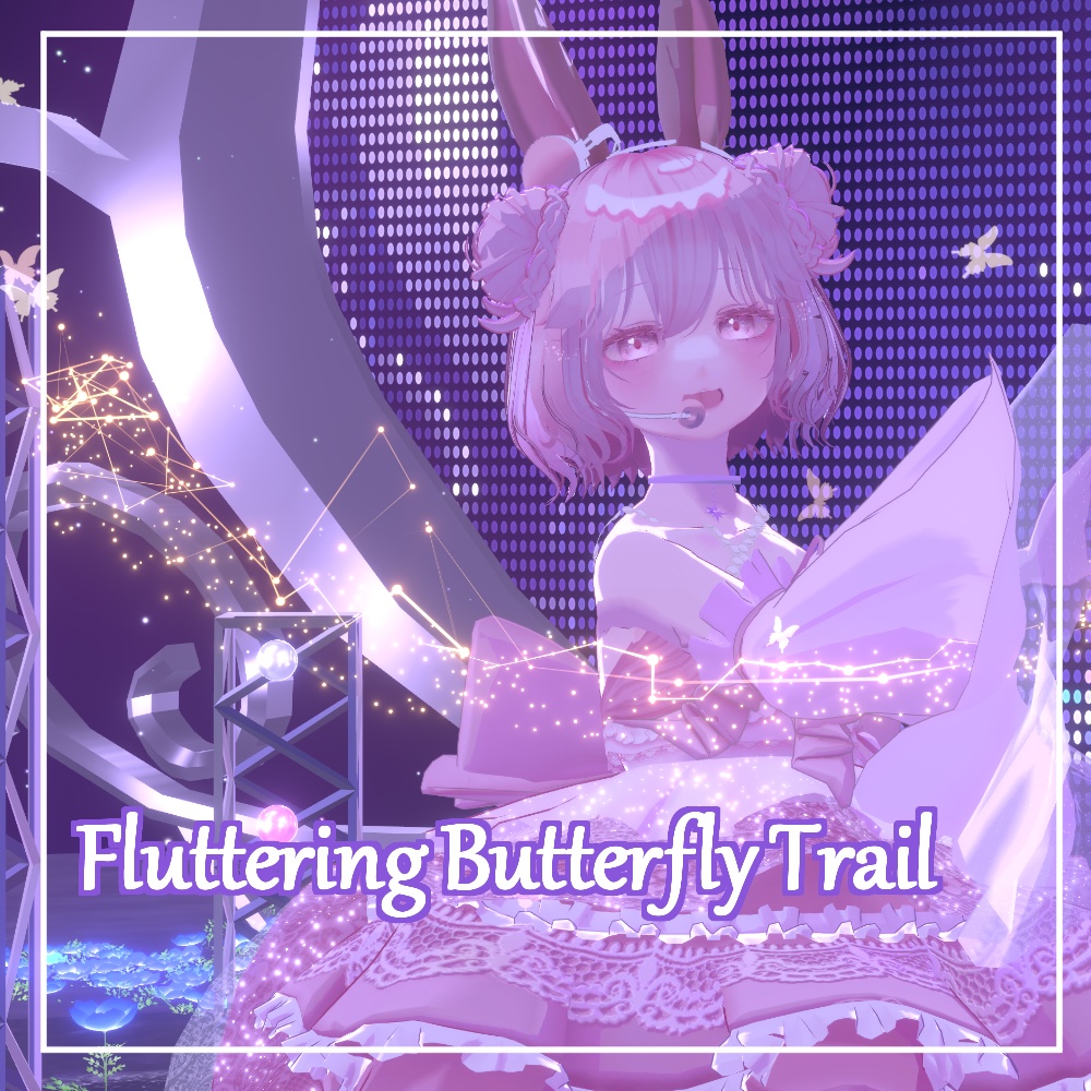 Fluttering Butterfly Trail | Particle