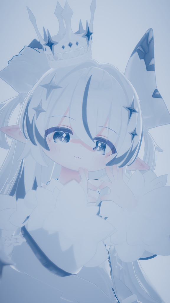 【メルヴィ】メルヴィちゃんたれめっ!表情セット45種類+支援版15種類!【Melvii】