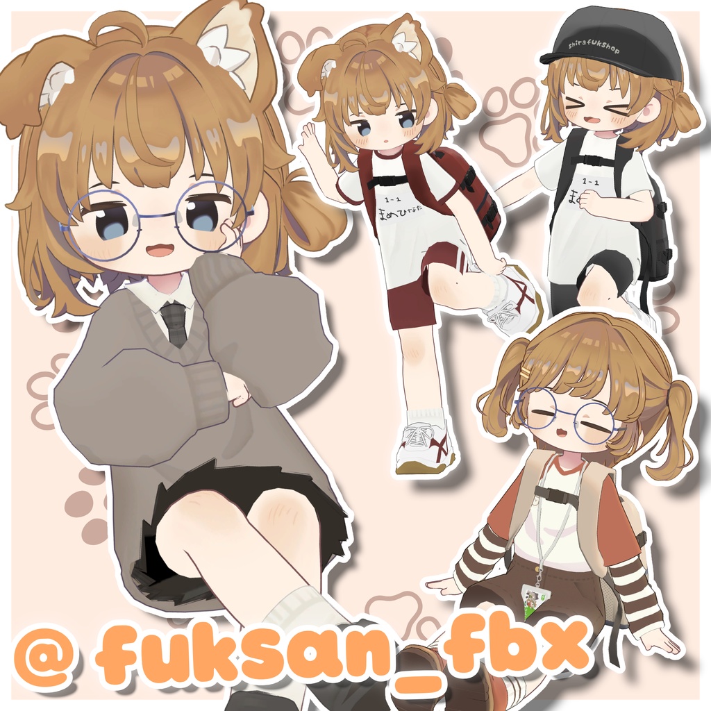 【まめひなた】ゆったりまめひなた表情セット!【mamehinata】