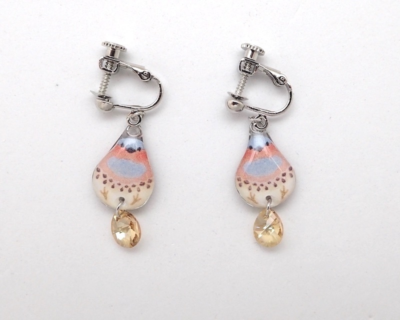 【イヤリング】コジュケイ