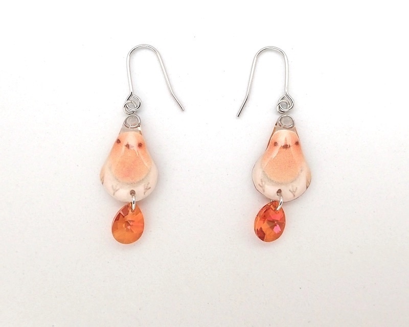 【ピアス】コマドリ