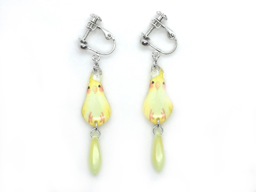 【イヤリング】オカメインコA