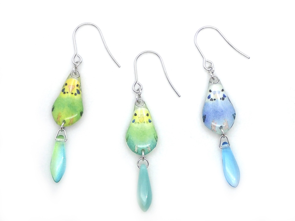 【ピアス】セキセイインコA