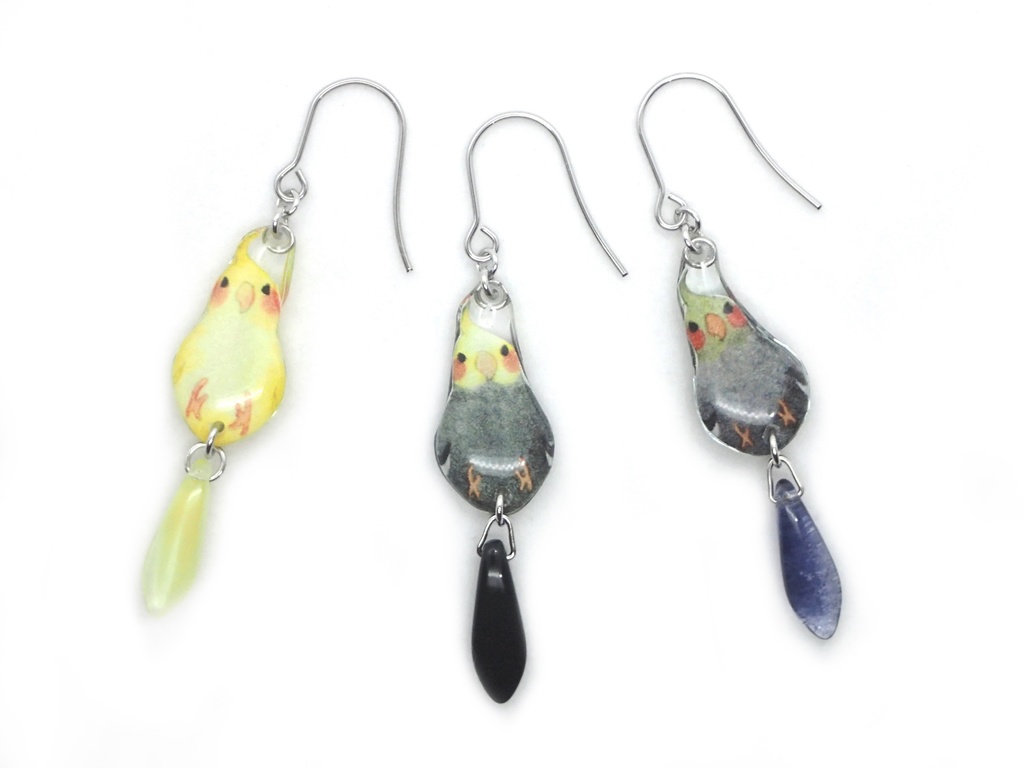 【ピアス】オカメインコA