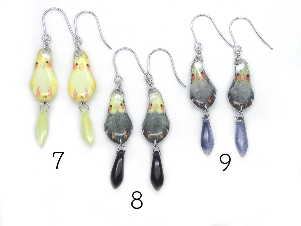 【ピアス】オカメインコA