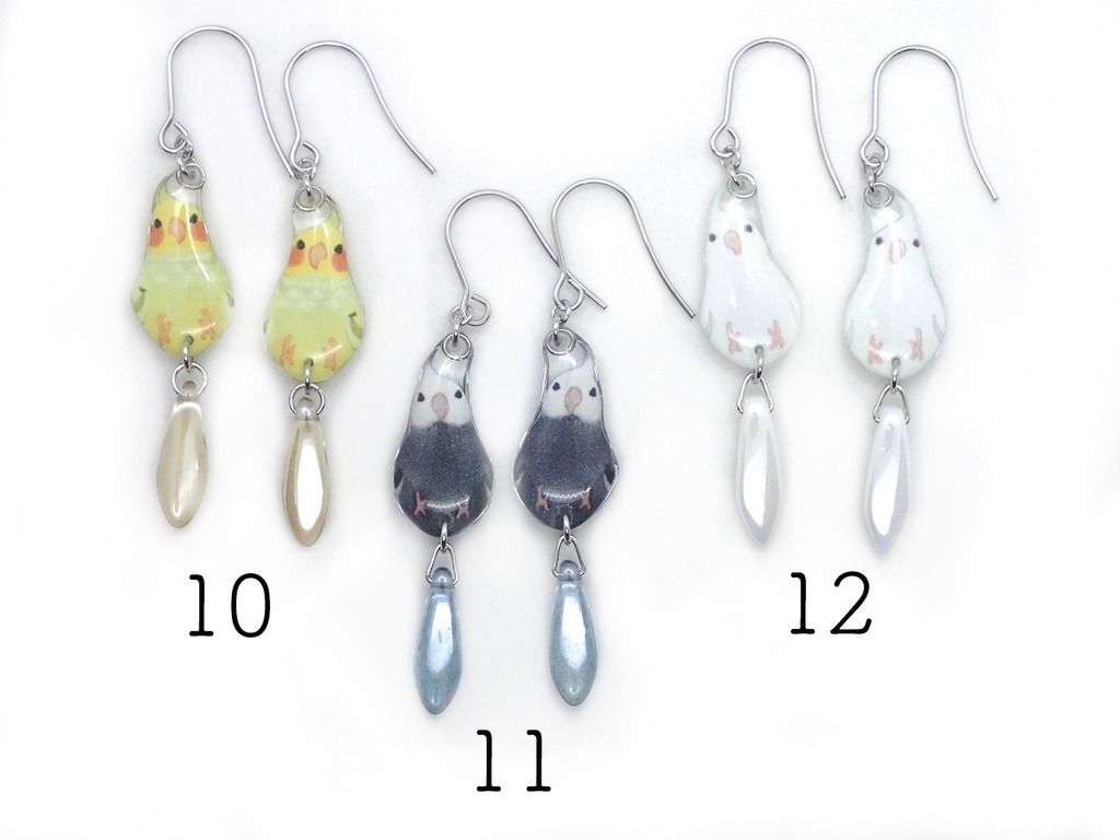 【ピアス】オカメインコB