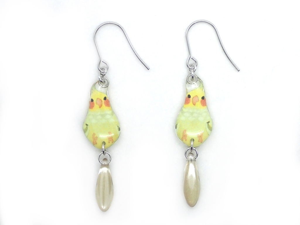【ピアス】オカメインコB