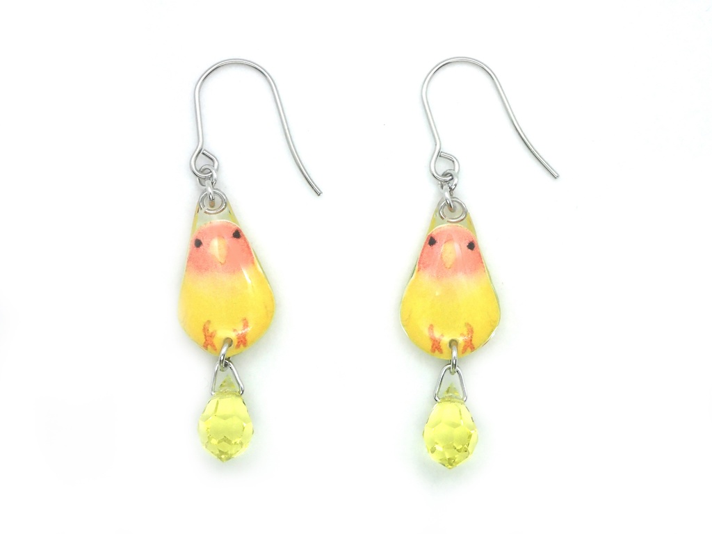 【ピアス】コザクラインコ