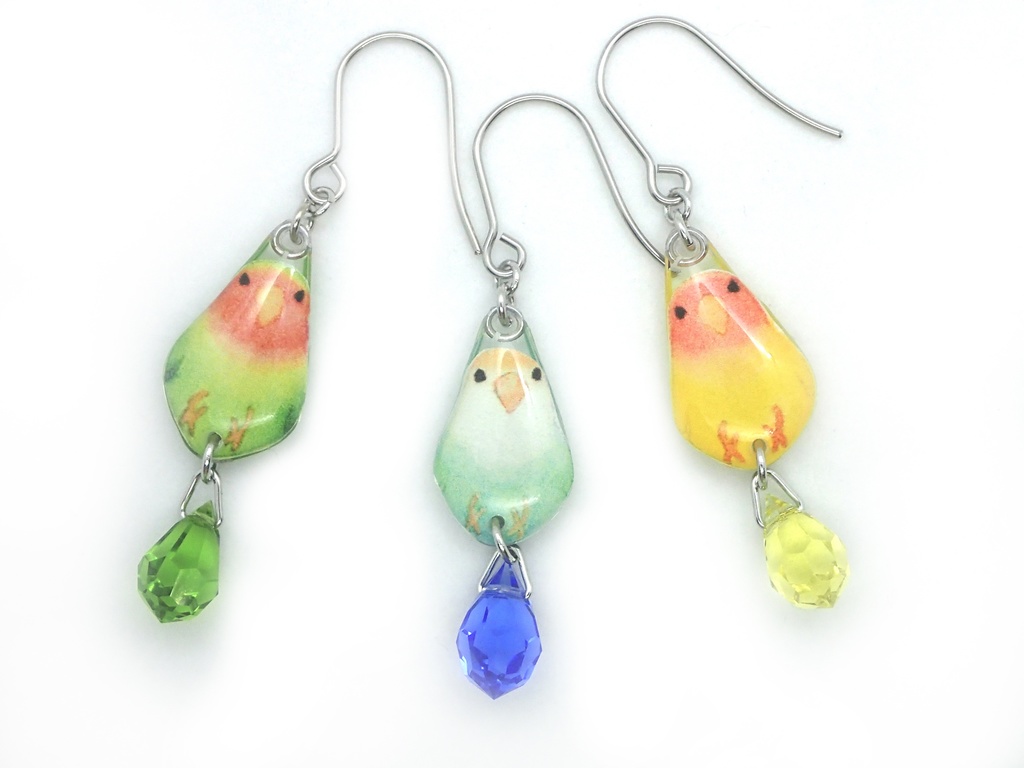 【ピアス】コザクラインコ