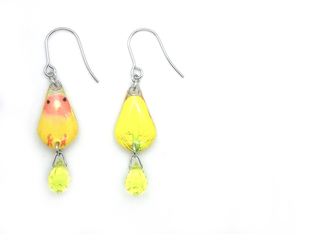 【ピアス】コザクラインコ