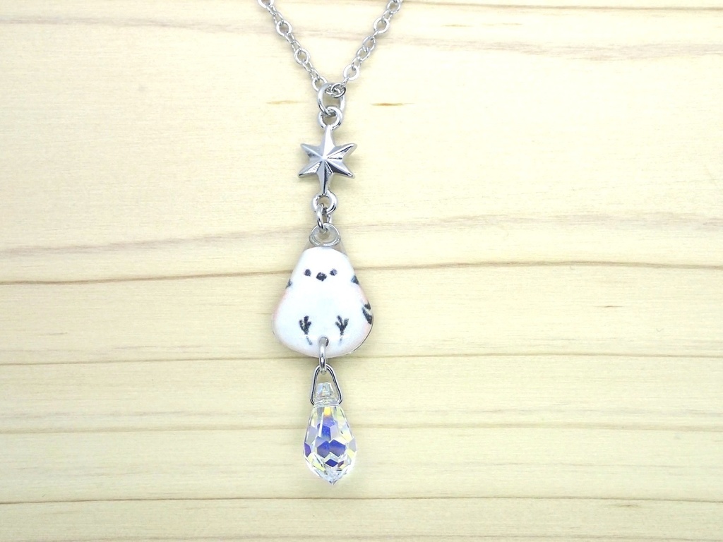 【ネックレス】シマエナガ