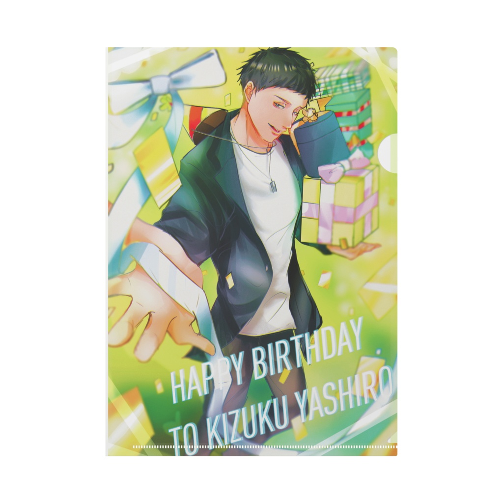 Birthdayイラスト クリアファイル