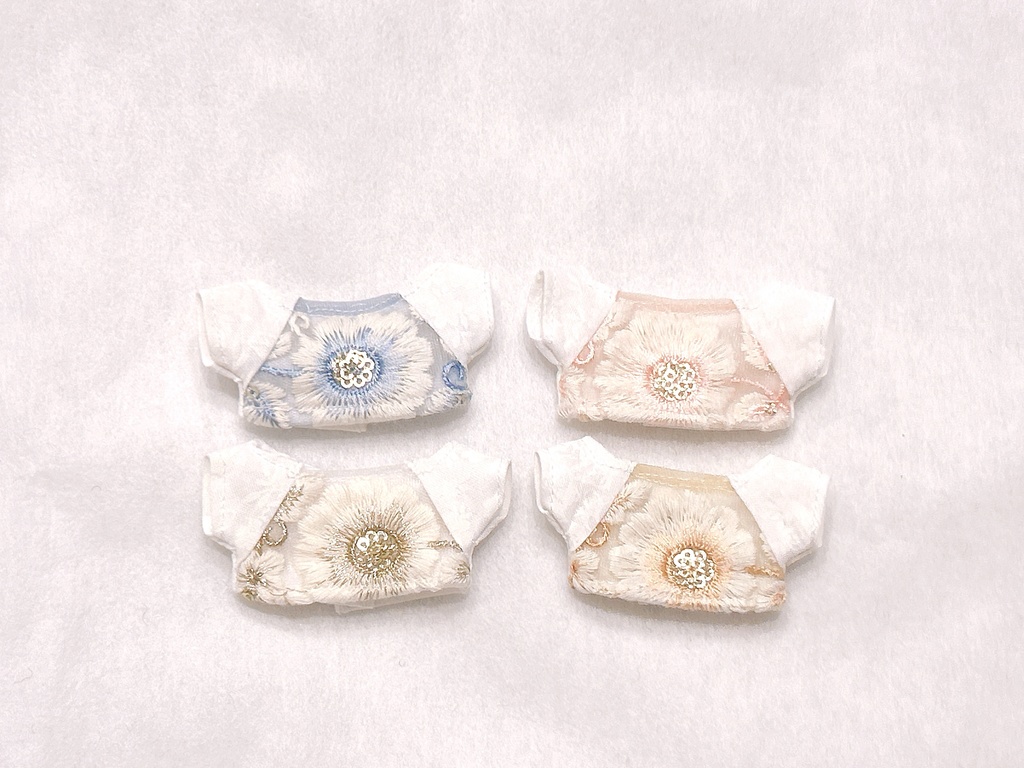 お花シャツ＆スカート