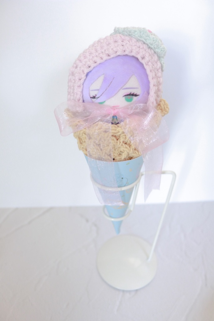 あいすくりーむのかぶりもの