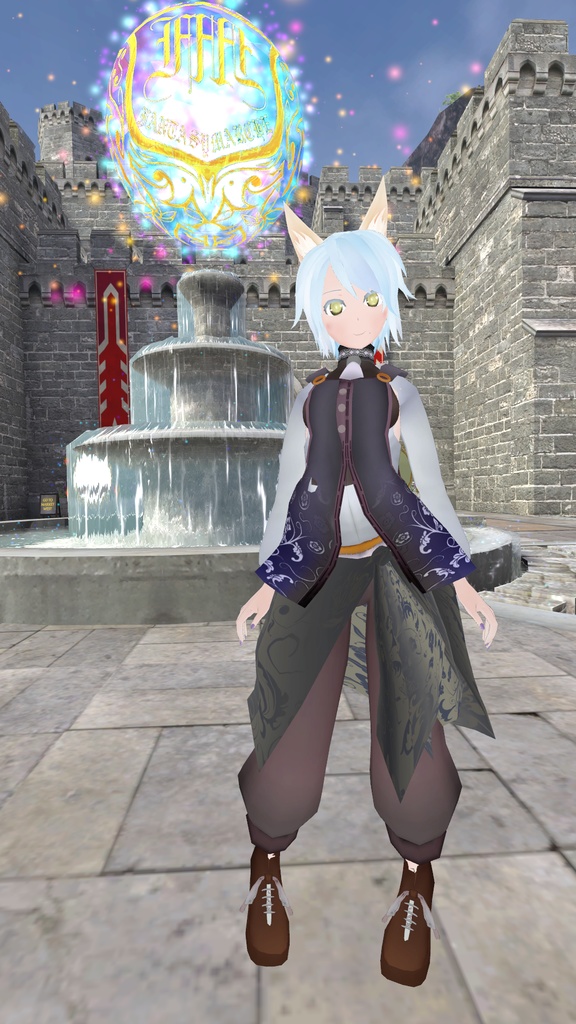 VRC用オリジナルアバター『Tita-ティータ-』