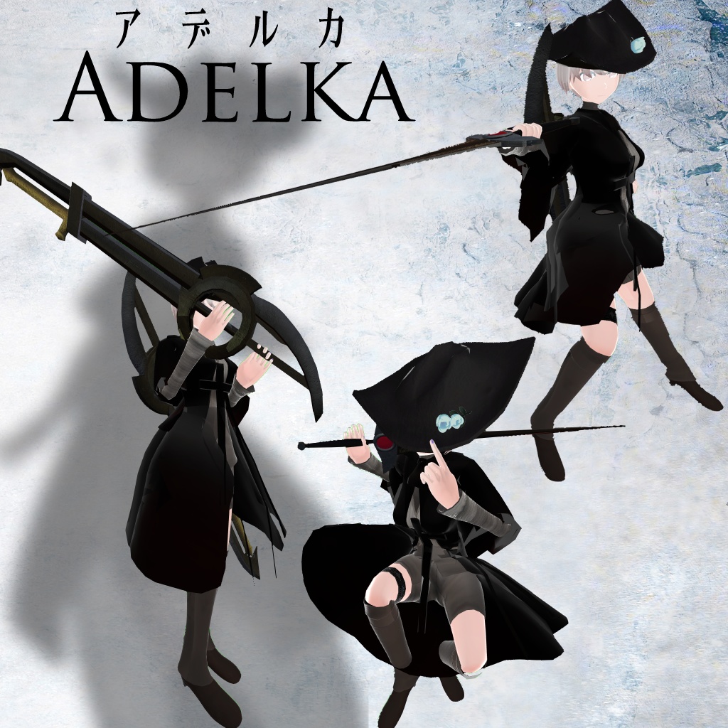 VRC用アバター『Adelka』-アデルカ- 少しだけアーリーアクセス
