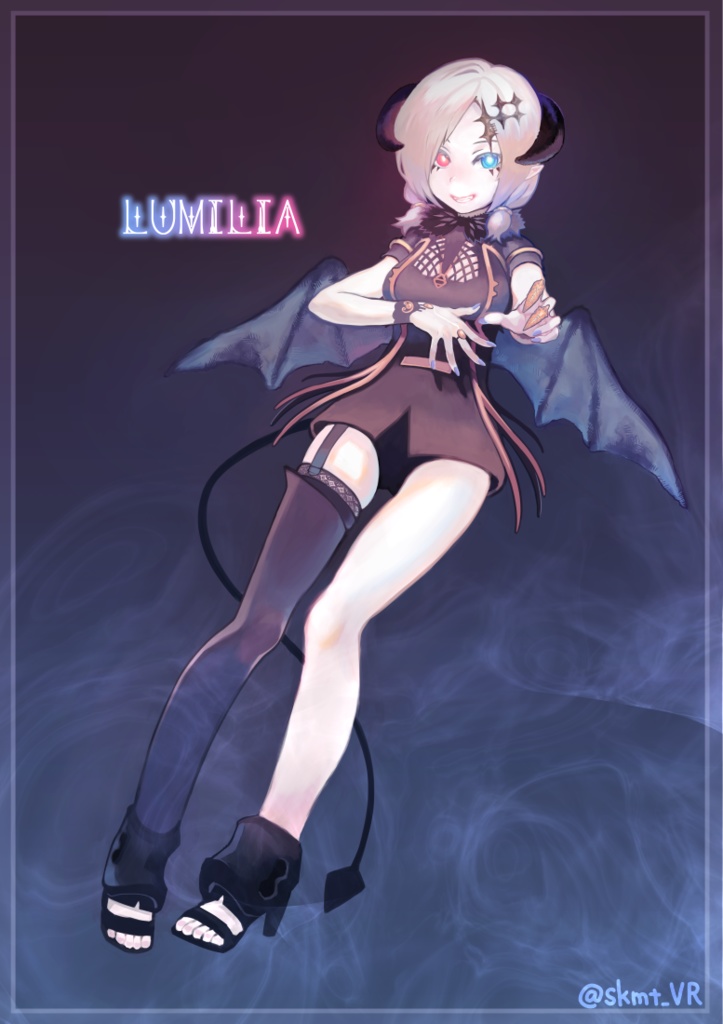 VRC用アバター『Lumilia』-ルミーリア-