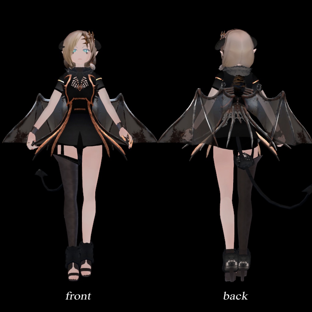 VRC用アバター『Lumilia』-ルミーリア-