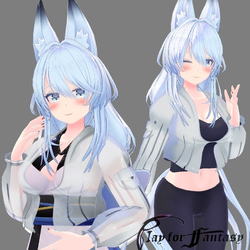 【狐薄、ヨール用】クラシックボレロ風ジャケット+上下セット