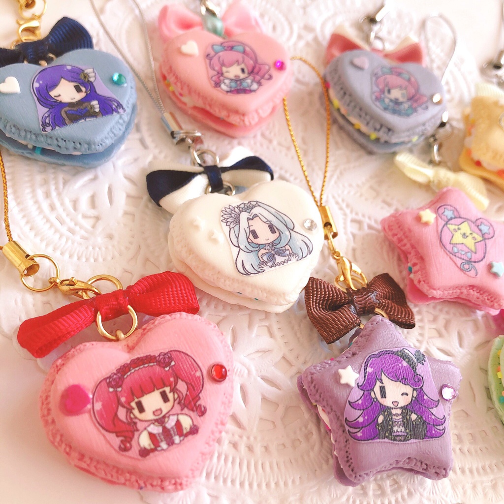 プリチャン♡マカロンストラップ①