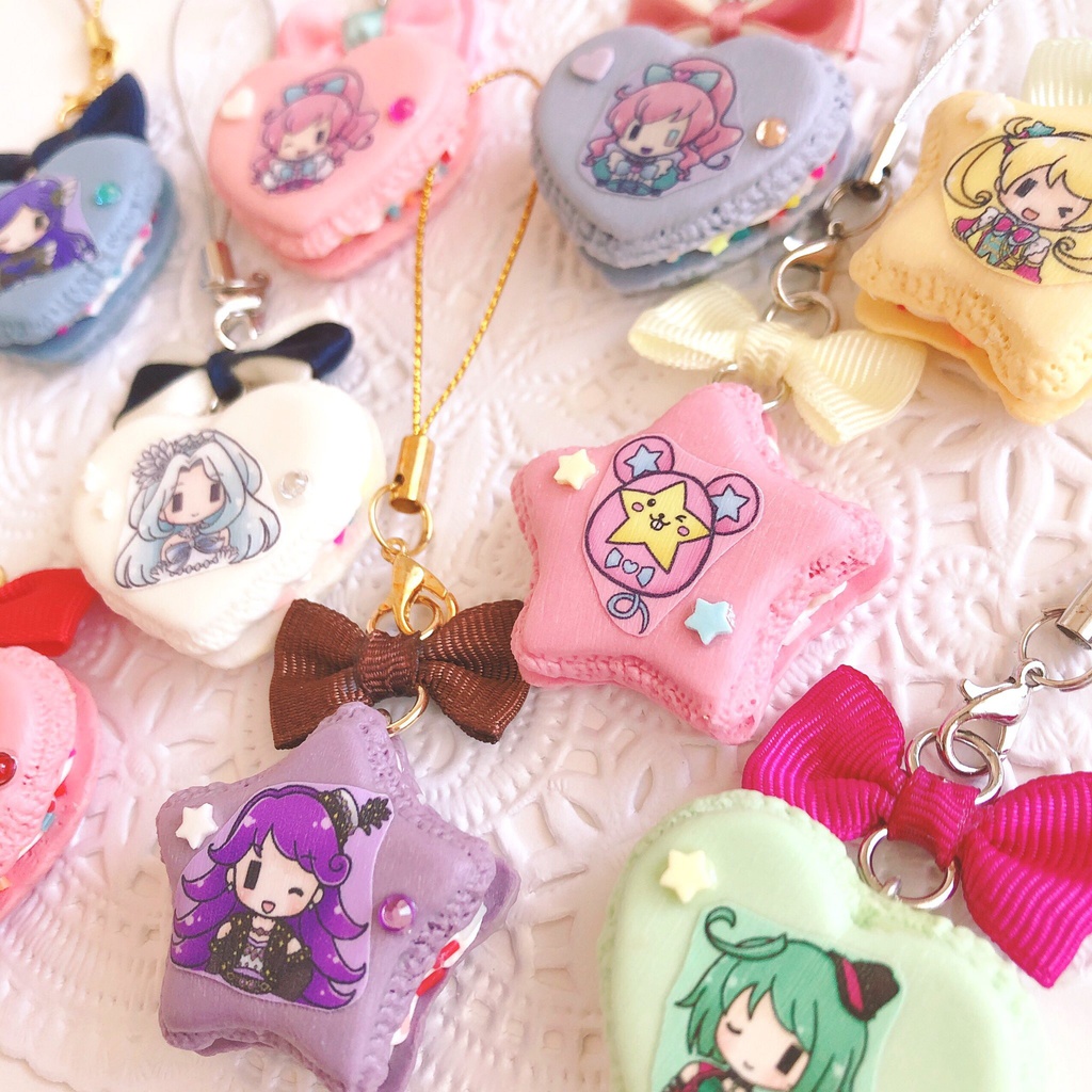 プリチャン♡マカロンストラップ①