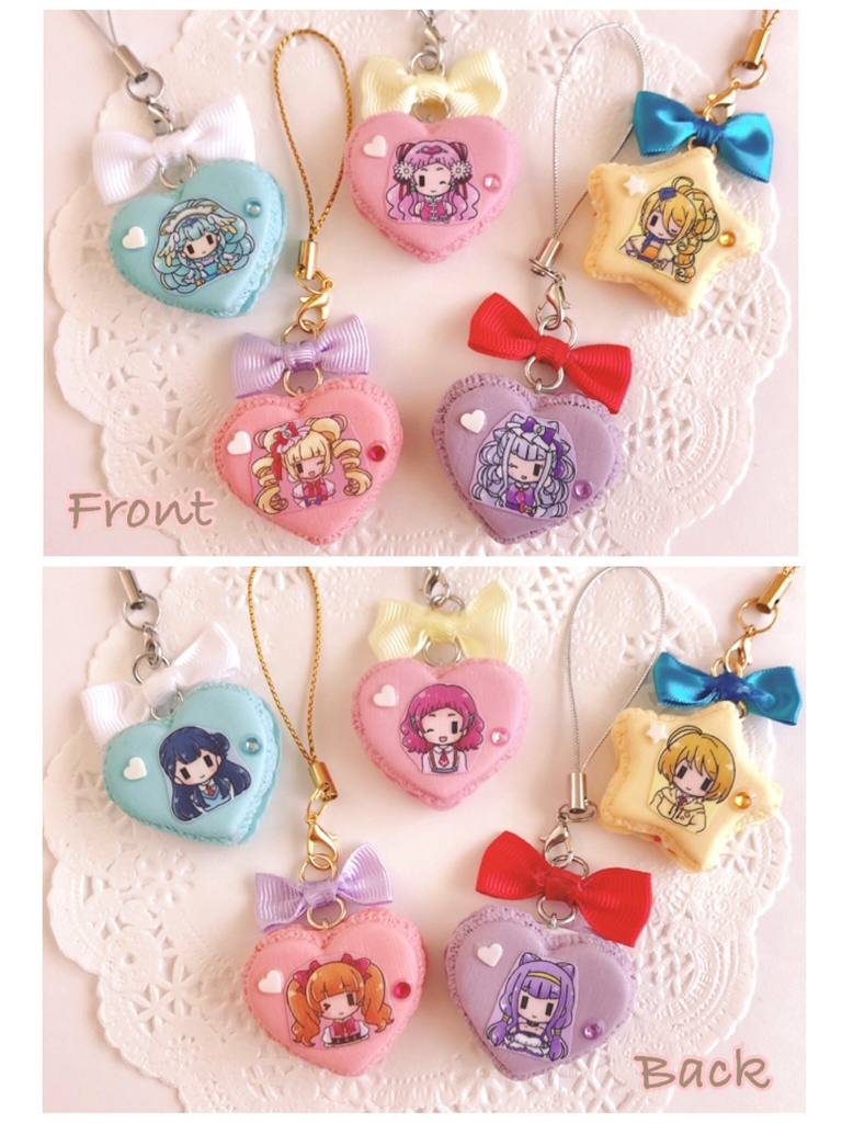 ハグプリ♡マカロンストラップ①