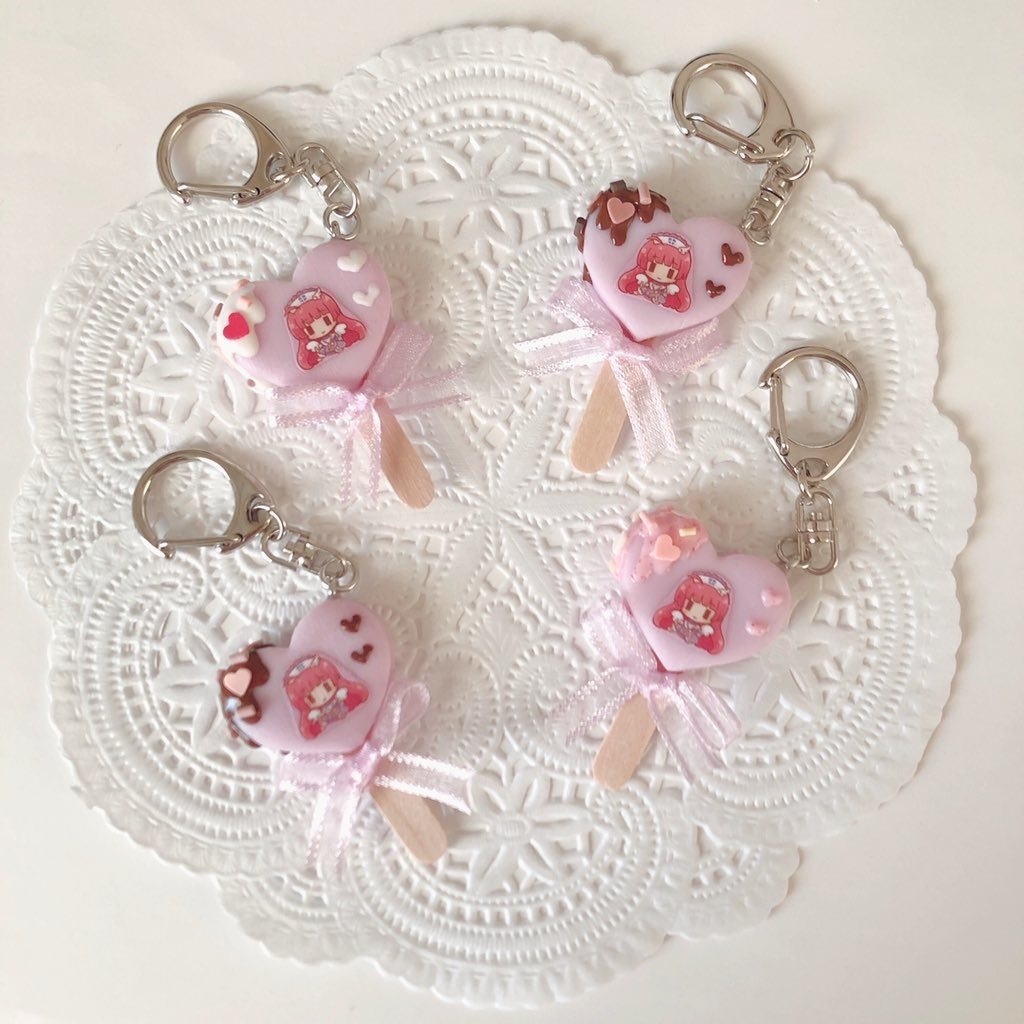 プリパラナース♡ハートアイスバーキーホルダー