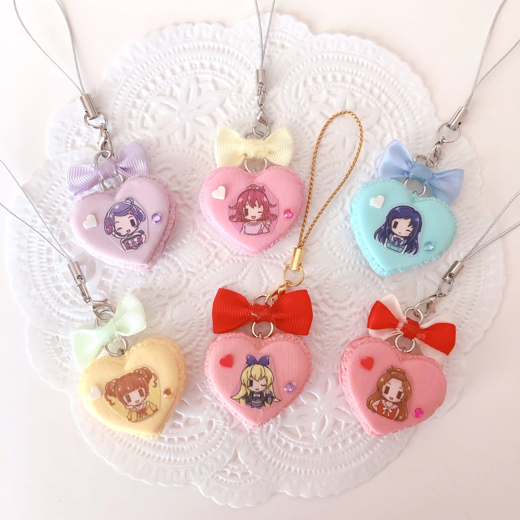 ドキプリ♡マカロンストラップ