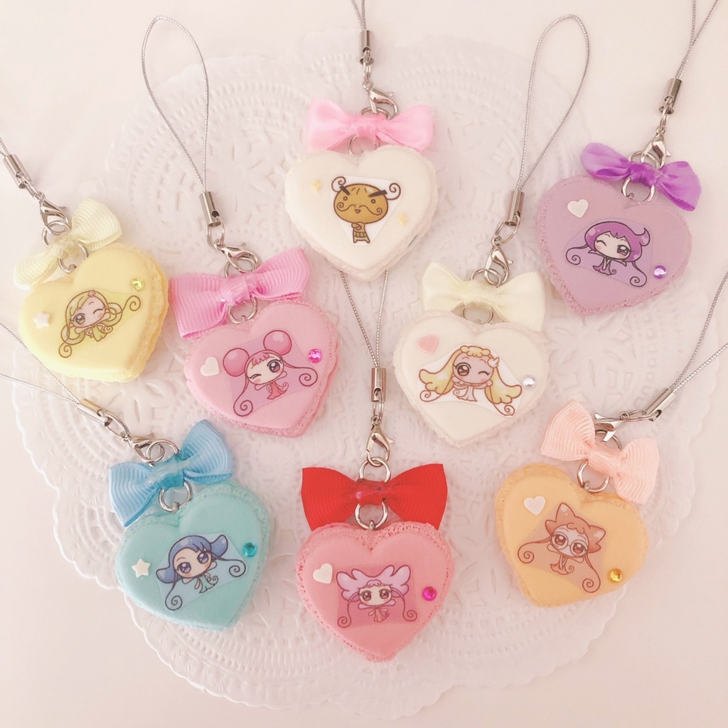 どれみ❤︎マカロンストラップ