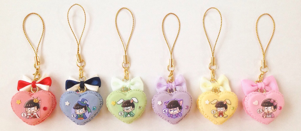 おそ松さん♡ハートマカロンストラップ(アリスver.)