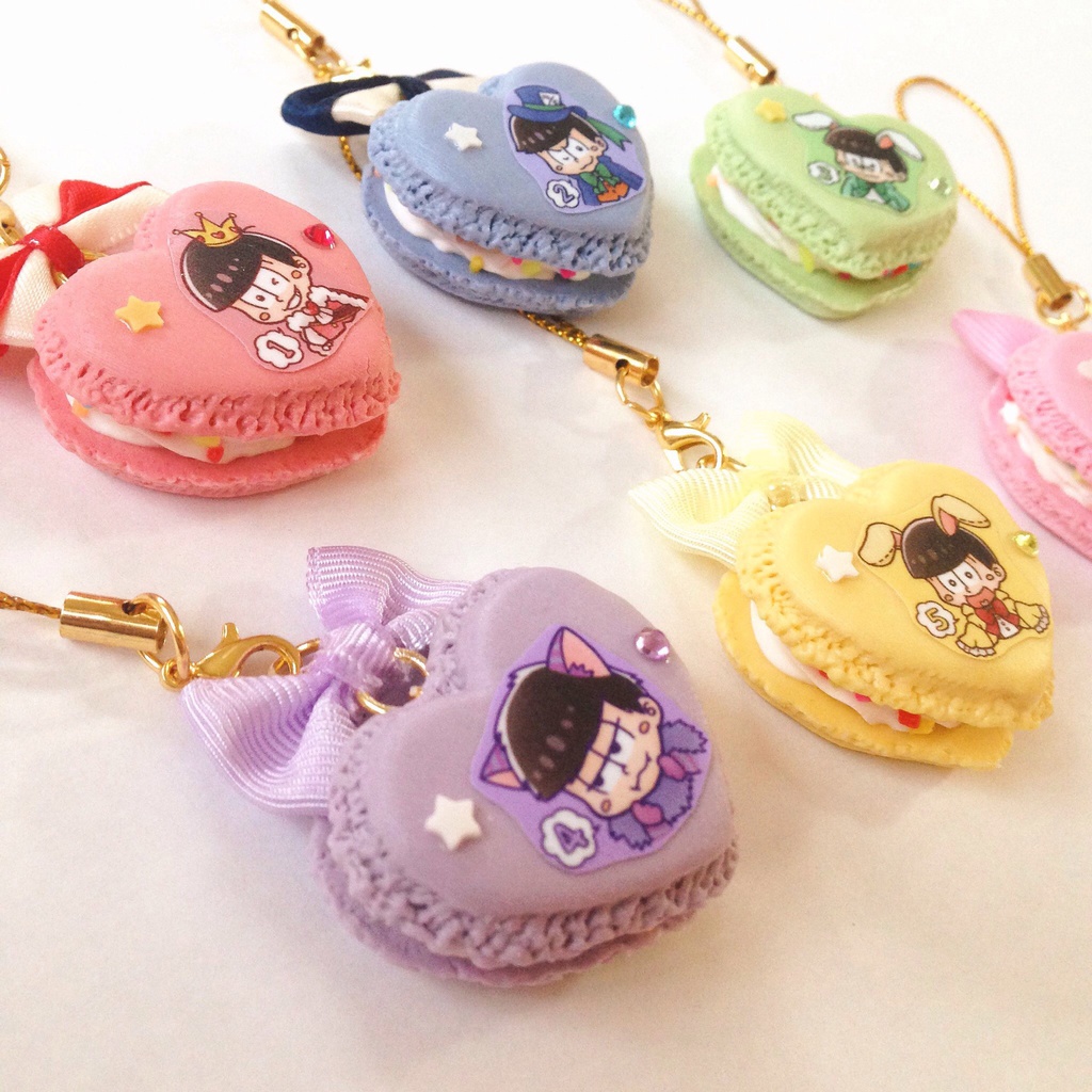 おそ松さん♡ハートマカロンストラップ(アリスver.)
