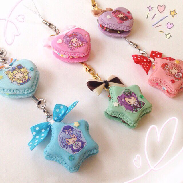 プリパラ♡マカロンストラップ(ソラミドレッシング)