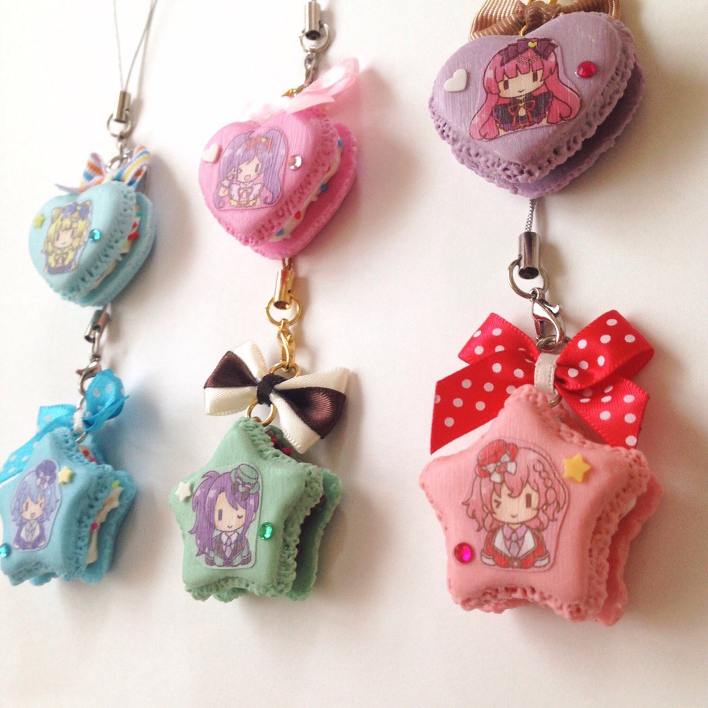 プリパラ♡マカロンストラップ(ソラミドレッシング)