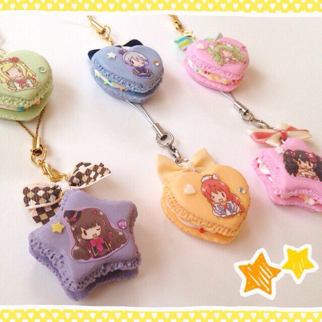 プリパラ♡マカロンストラップ(トリコロール&ガァルマゲドン)