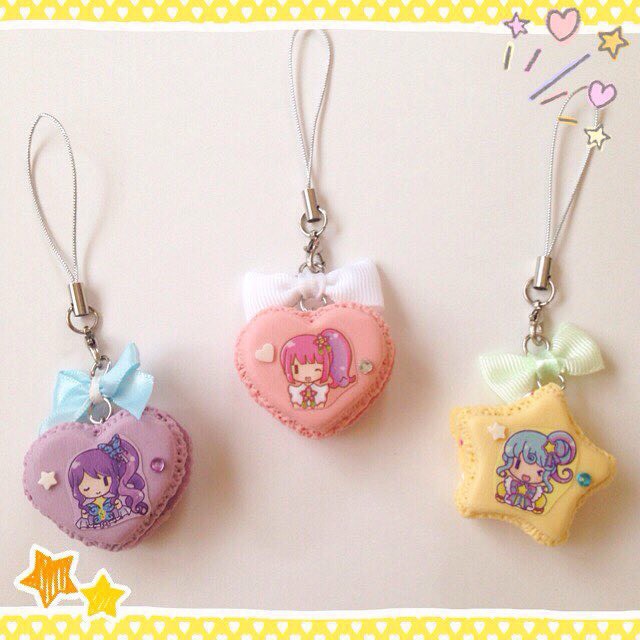 プリパラ♡マカロンストラップ(トライアングル)