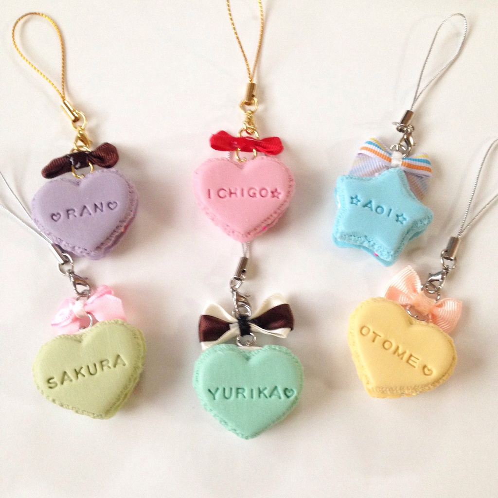 アイカツ♡マカロンストラップ①