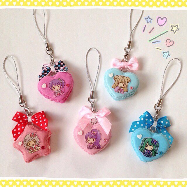 プリパラ♡マカロンストラップ/ノンシュガー