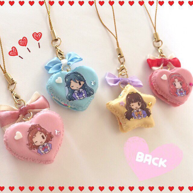 プリンセスプリキュア♡マカロンストラップ