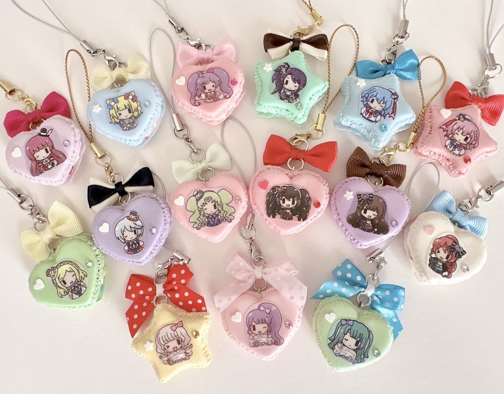 プリパラ♡マカロンストラップ リバーシブル仕様