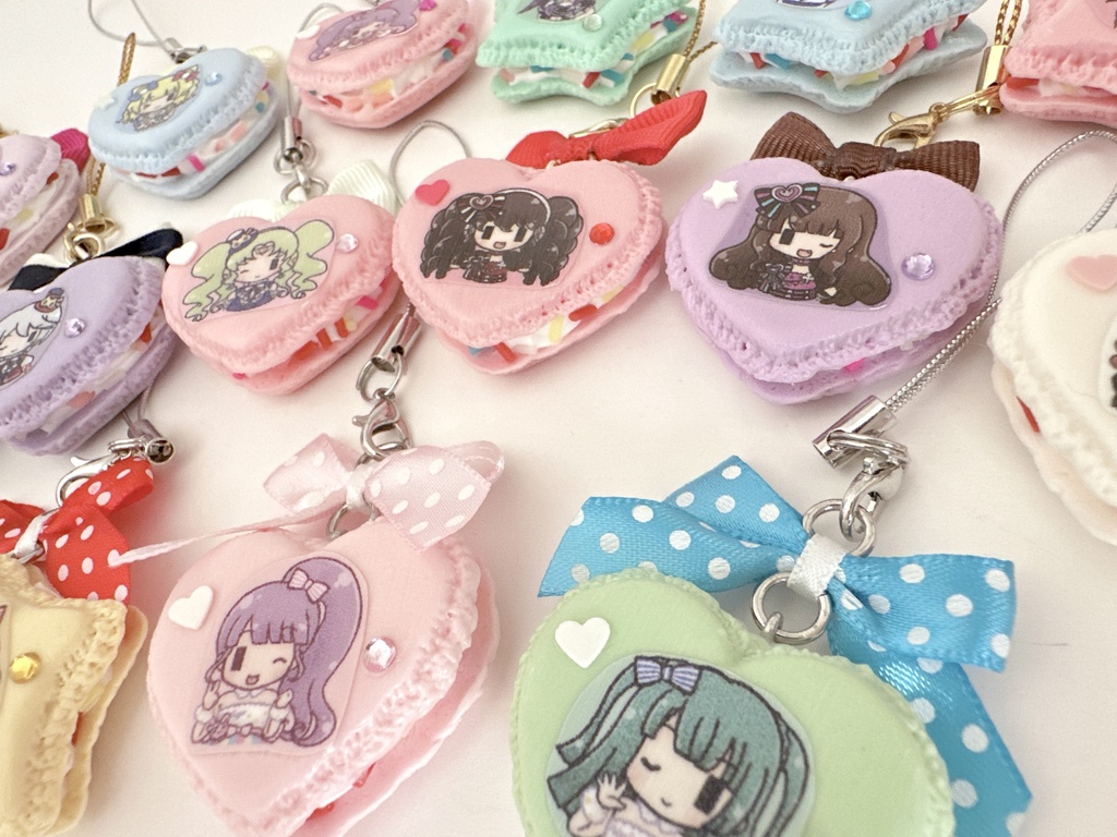 プリパラ♡マカロンストラップ リバーシブル仕様