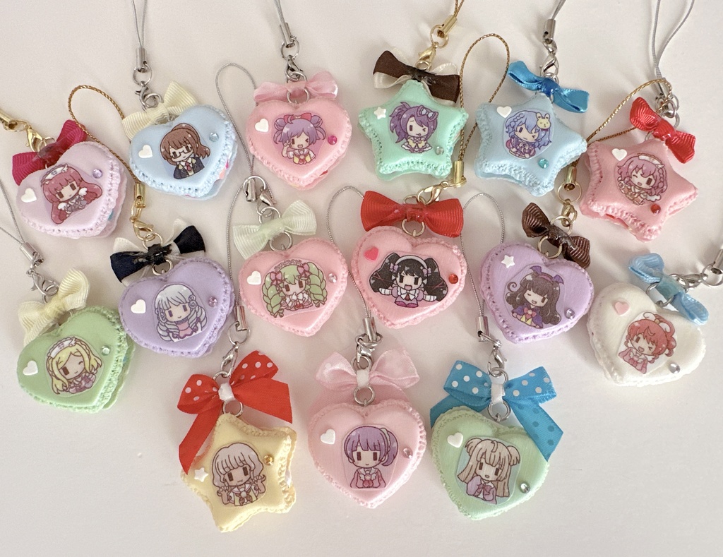 プリパラ♡マカロンストラップ リバーシブル仕様