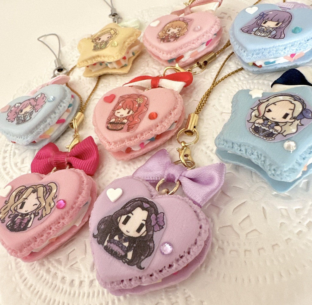 アイカツ2期♡マカロンストラップ