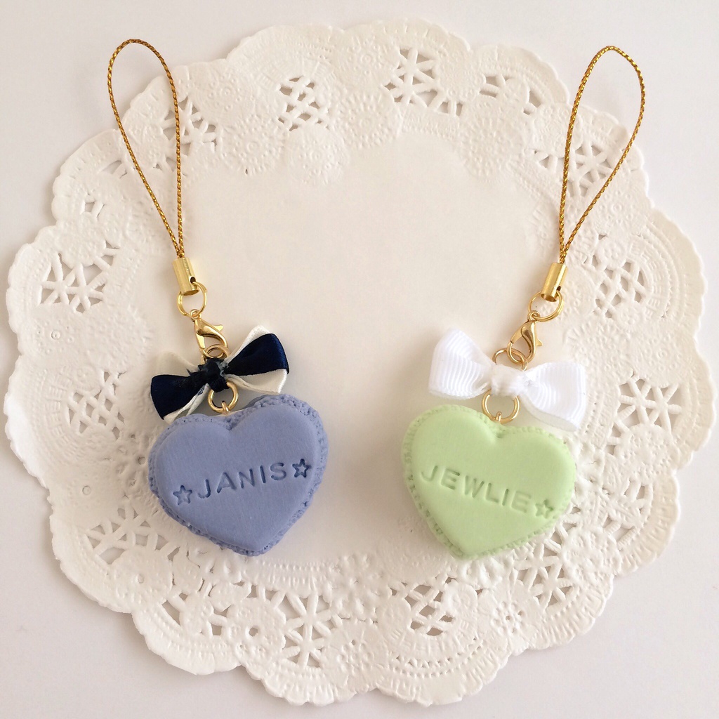 プリパラ♡マカロンストラップ/ジュリィ&ジャニス