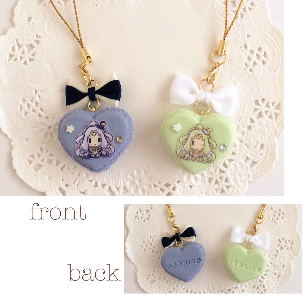 プリパラ♡マカロンストラップ/ジュリィ&ジャニス