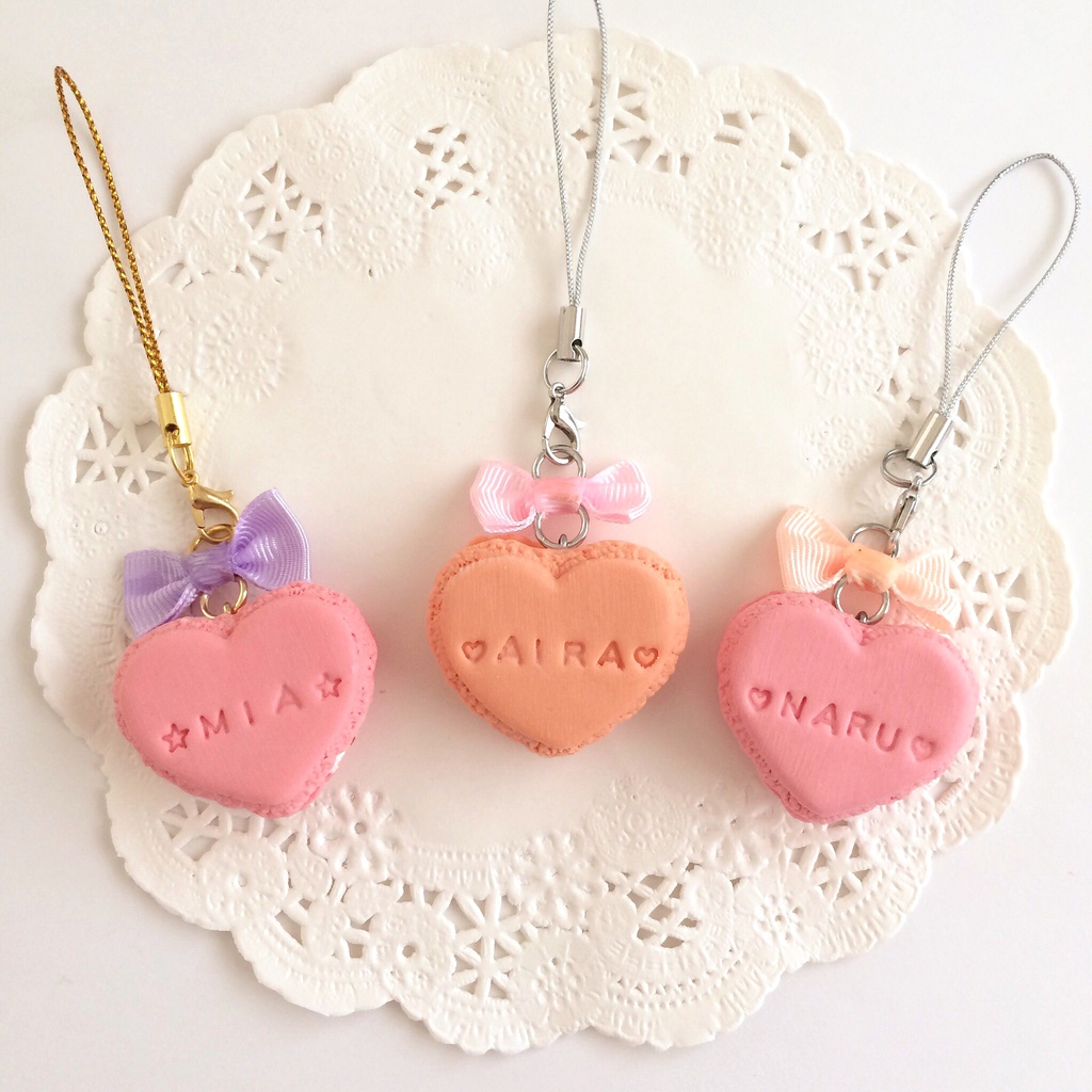 プリリズ♡マカロンストラップ/あいら&みあ&なる