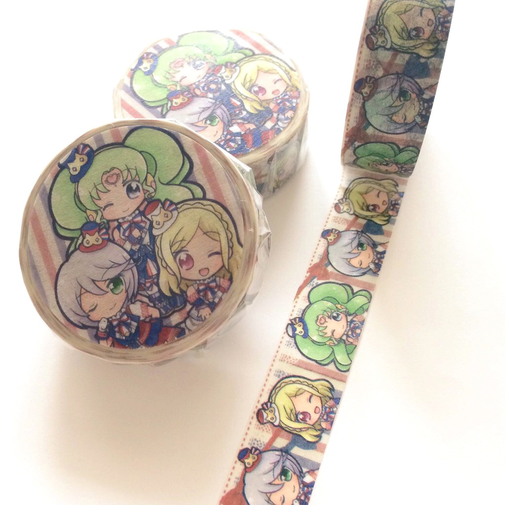 トリコロール♡マスキングテープ