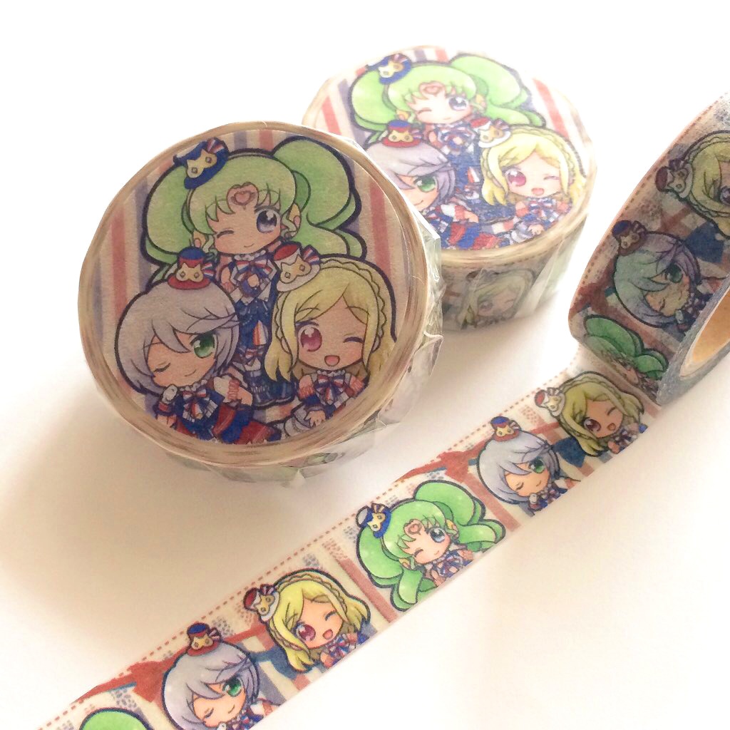 トリコロール♡マスキングテープ