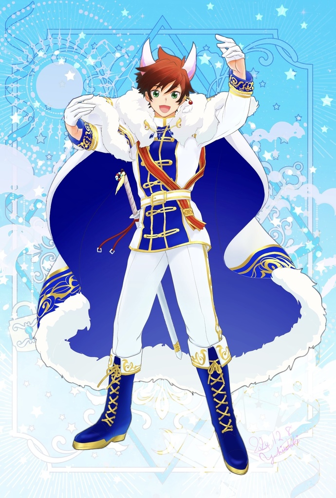 ゼスティリアメンバーポストカード　男子部